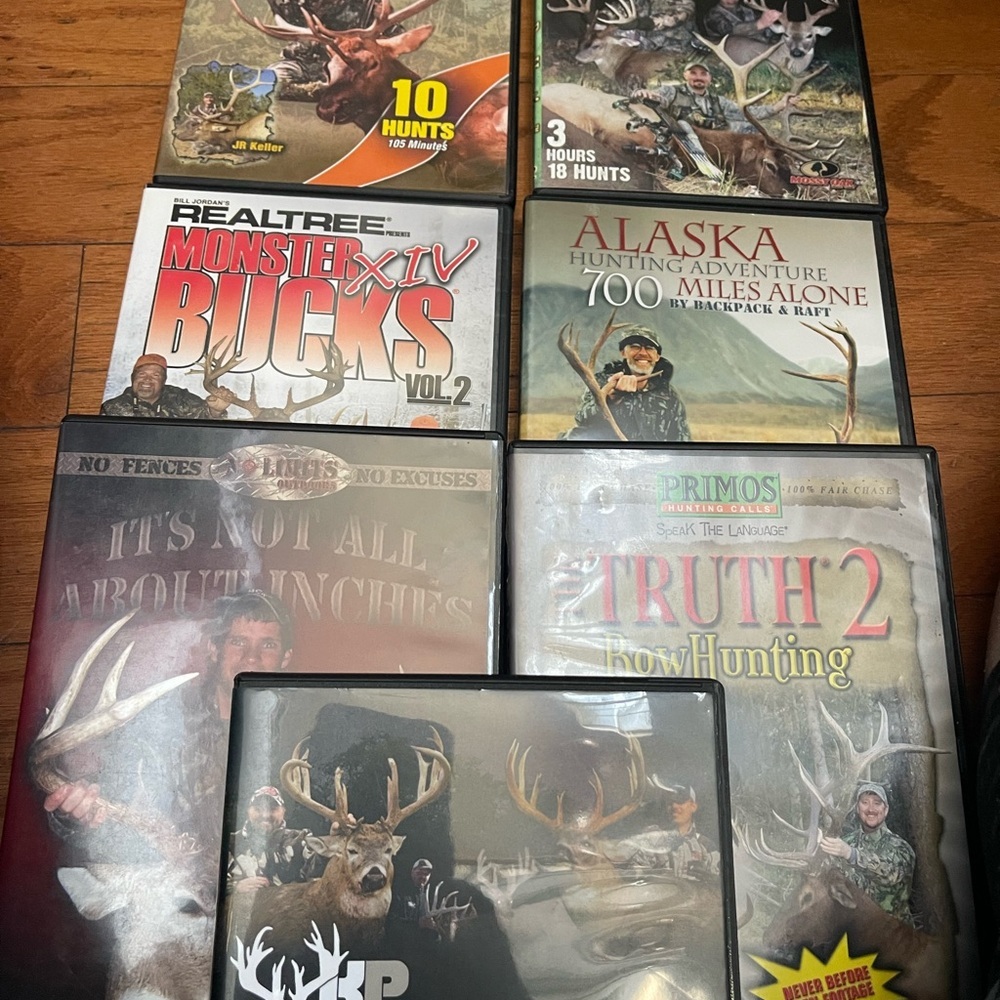 7 DVDs - Hunting